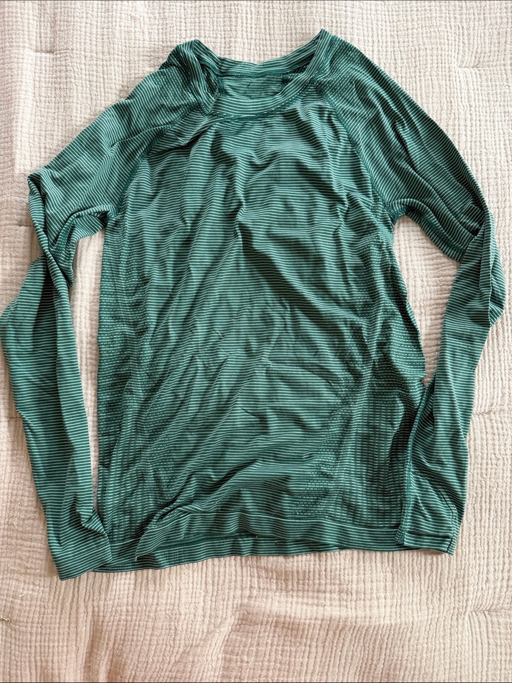 Lululemon Striped Long-Sleeve Shirt